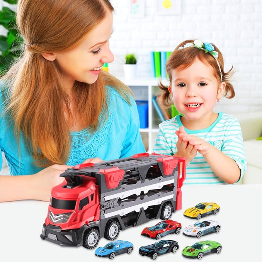 おもちゃ　置物　車　トラック　セット売り toy-zh-99.jpg